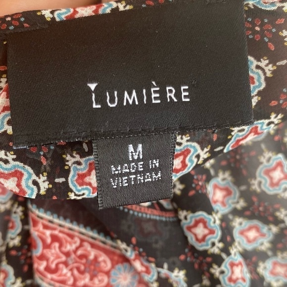 Bohemian bell sleeves blouse Size Medium - Picture 6 of 10